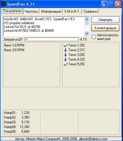 как пользоваться speedfan 