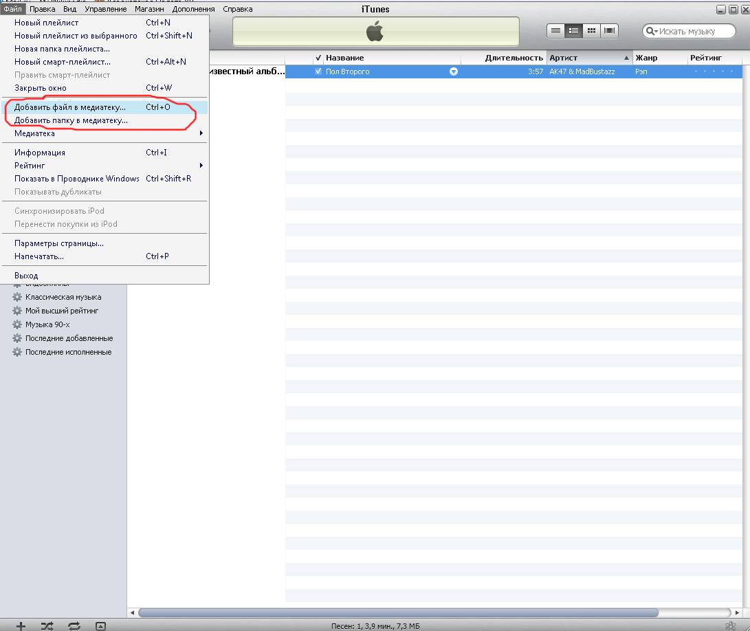 программа iTunes