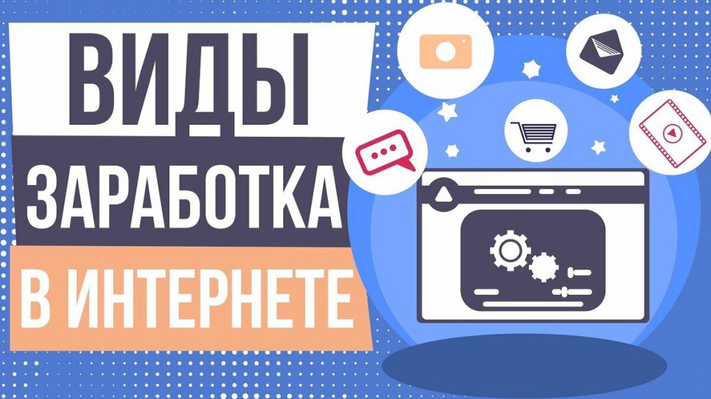 Виды заработка в интернете