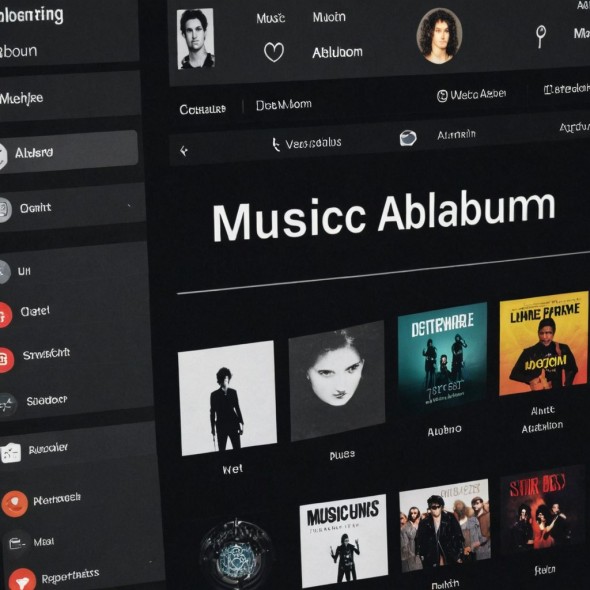 музыкальный альбом на ПК