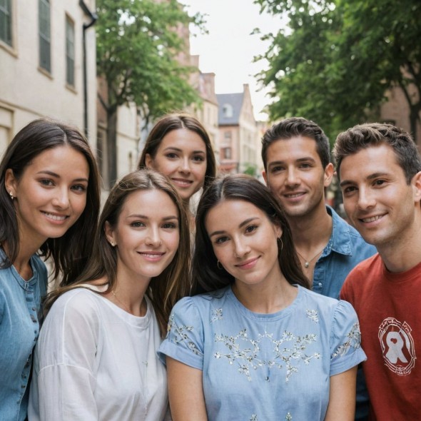 В кругу друзей